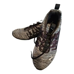 Puma Axelion Men's Black and Grey Knit Sneakers